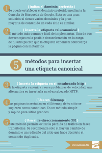 Etiqueta canonical infografia