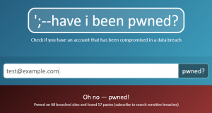 have i been pwned?