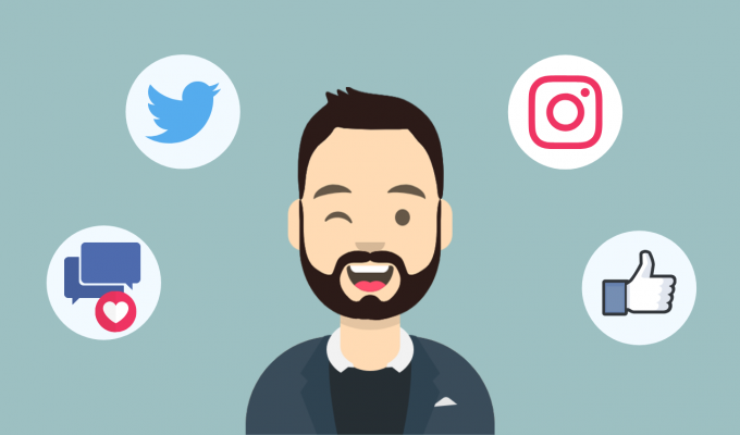 Matteo Pogliani comunicando la marca gracias a influencers