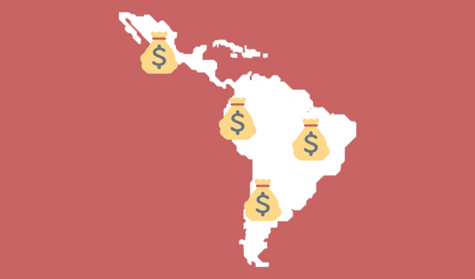 Naciones de los empresarios mas ricos de LATAM