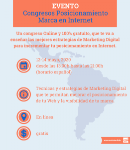 Congresos Posicionamiento Marca en Internet_infografia